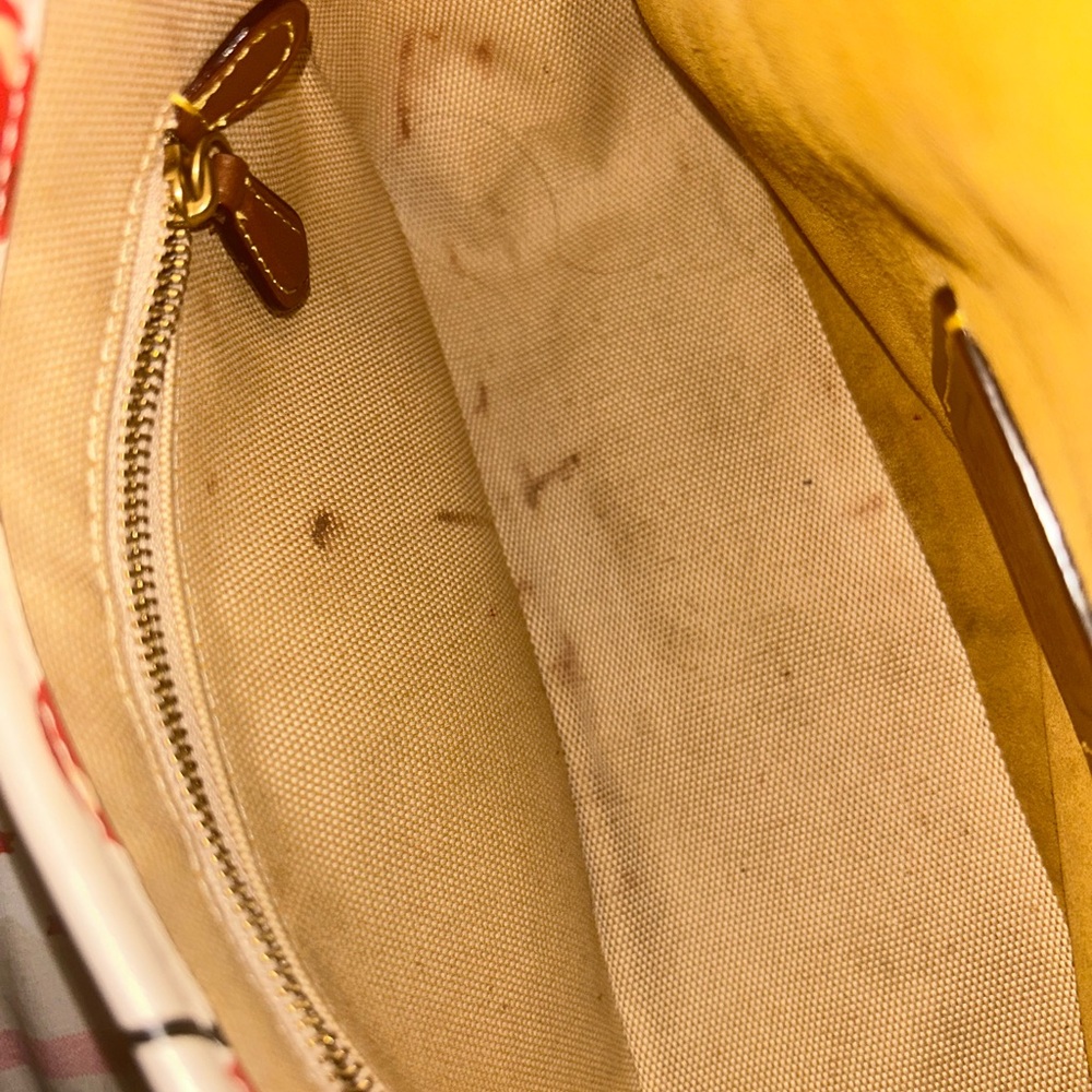 Coach Cherry Print Soft tabby Bag - Picture 7 of 10